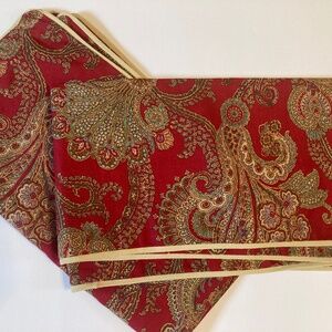 CHAPS RALPH LAUREN  JULIETTE PAISLEY KING PILLOW  SHAM SET OF 2